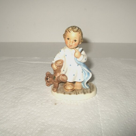 Hummel Goebel Figurine "NO BED PLEASE" HUM 2313 TMK9 Germany 4" Tall MINT Rare